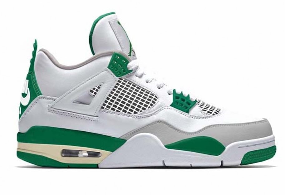 pine green jordan 4