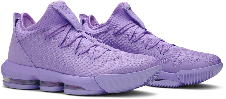 Lebron 16 low purple top violet