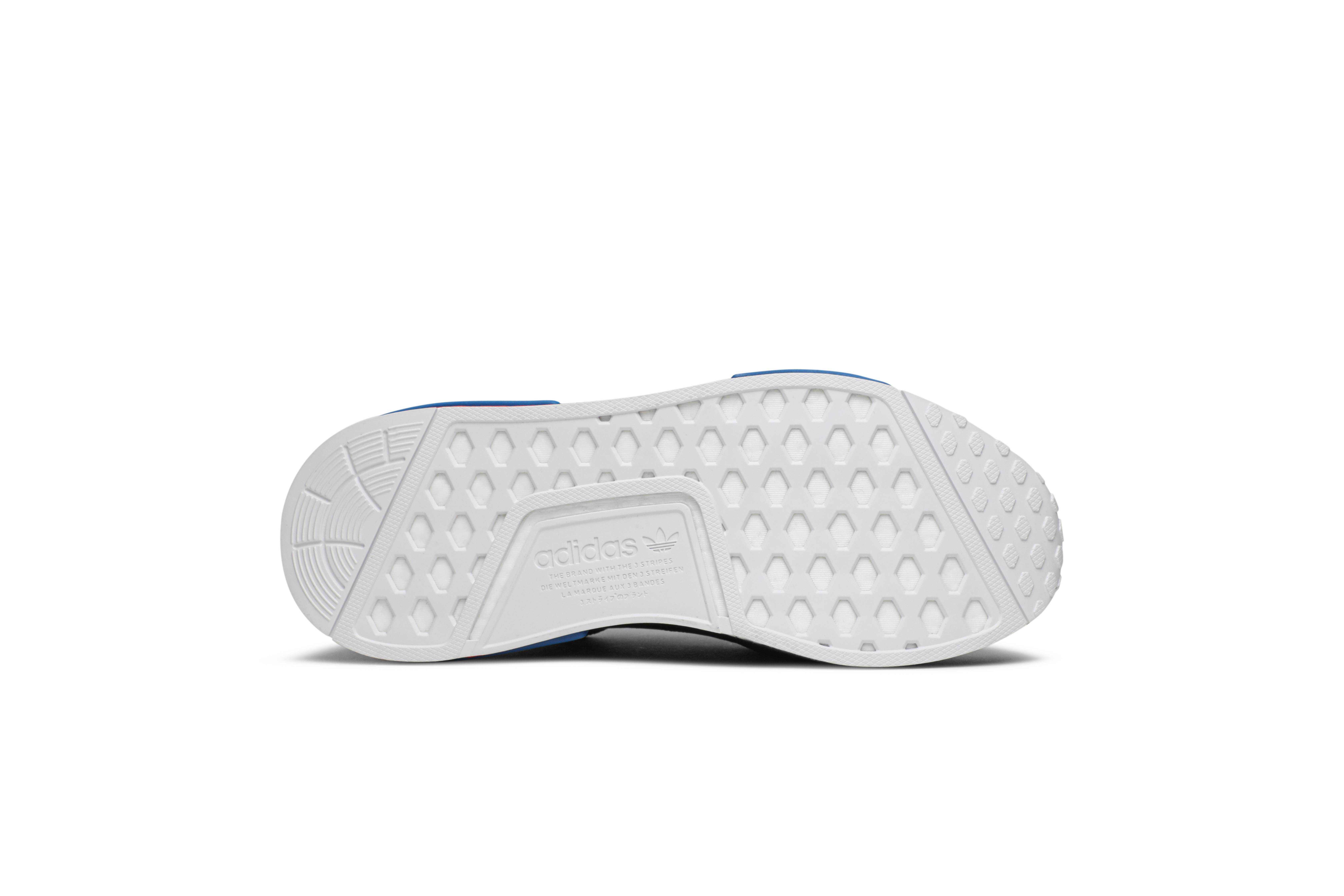 adidas nmd r1 black red blue