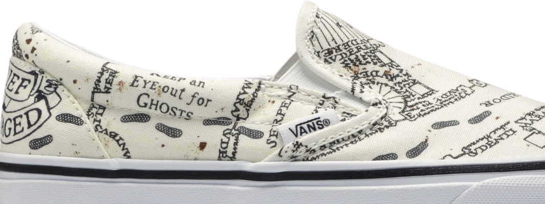 Harry Potter x Vans Classic Slip-On 'Marauder's Map' VN0A4BV3V3C Order Harry Potter x Vans Classic Slip-On 'Marauder's Map' VN0A4BV3V3C