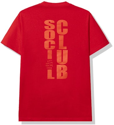 Anti Social Social Club Everything You Want Tee Red Order Anti Social Social Club Everything You Want Tee Red