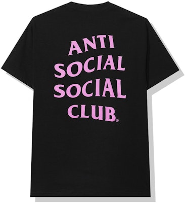 Anti Social Social Club Read Receipts Tee Black Order Anti Social Social Club Read Receipts Tee Black