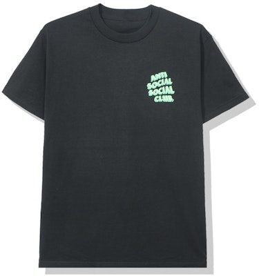 Anti Social Social Club Popcorn Tee Black Order Anti Social Social Club Popcorn Tee Black