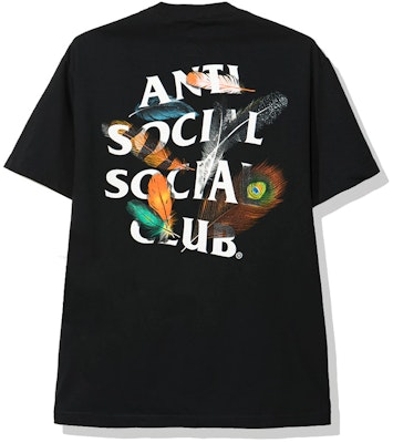 Anti Social Social Club Birdbath Tee Black Buy Anti Social Social Club Birdbath Tee Black