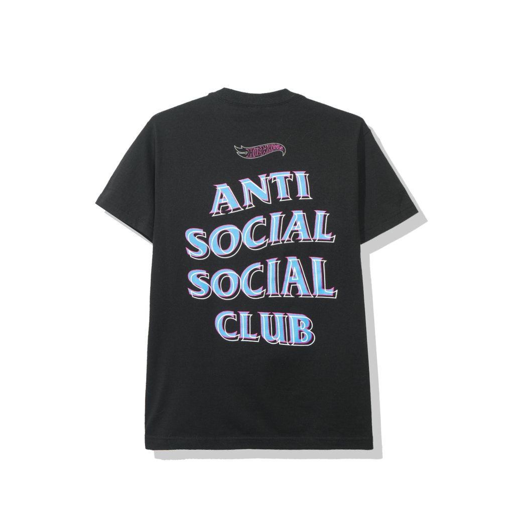 Anti Social Social Club x Hot Wheels Tee (FW19) Black - Novelship