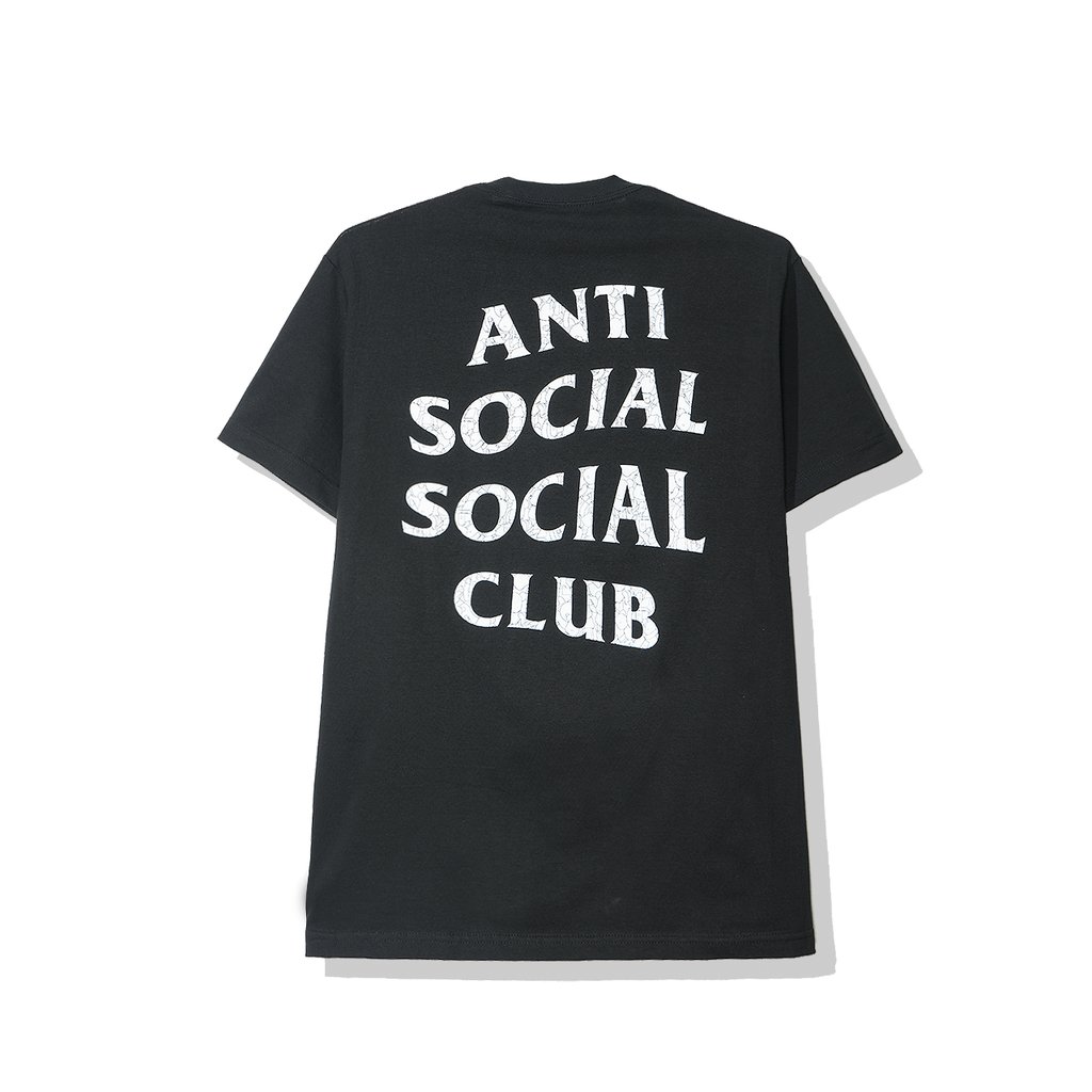 Anti Social Social Club Bearbrick Puzzle Tee (FW19) Black - Novelship