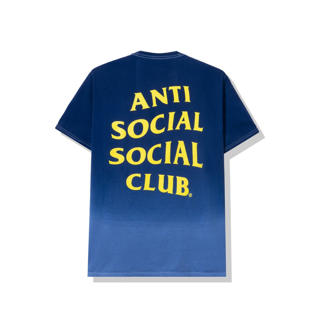 Blue anti social social hotsell club shirt