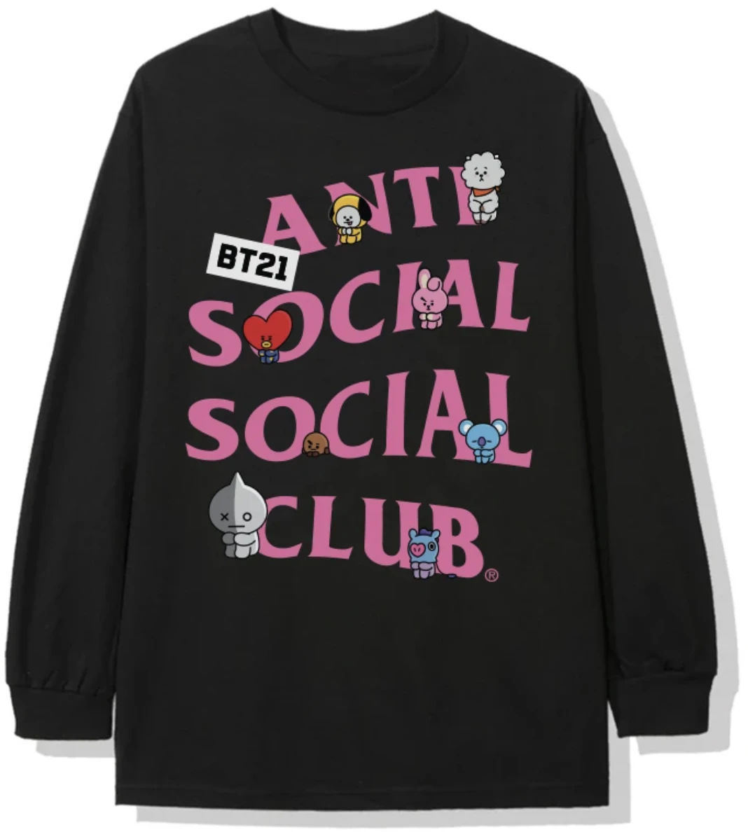 Anti social social club bt21 Clearance