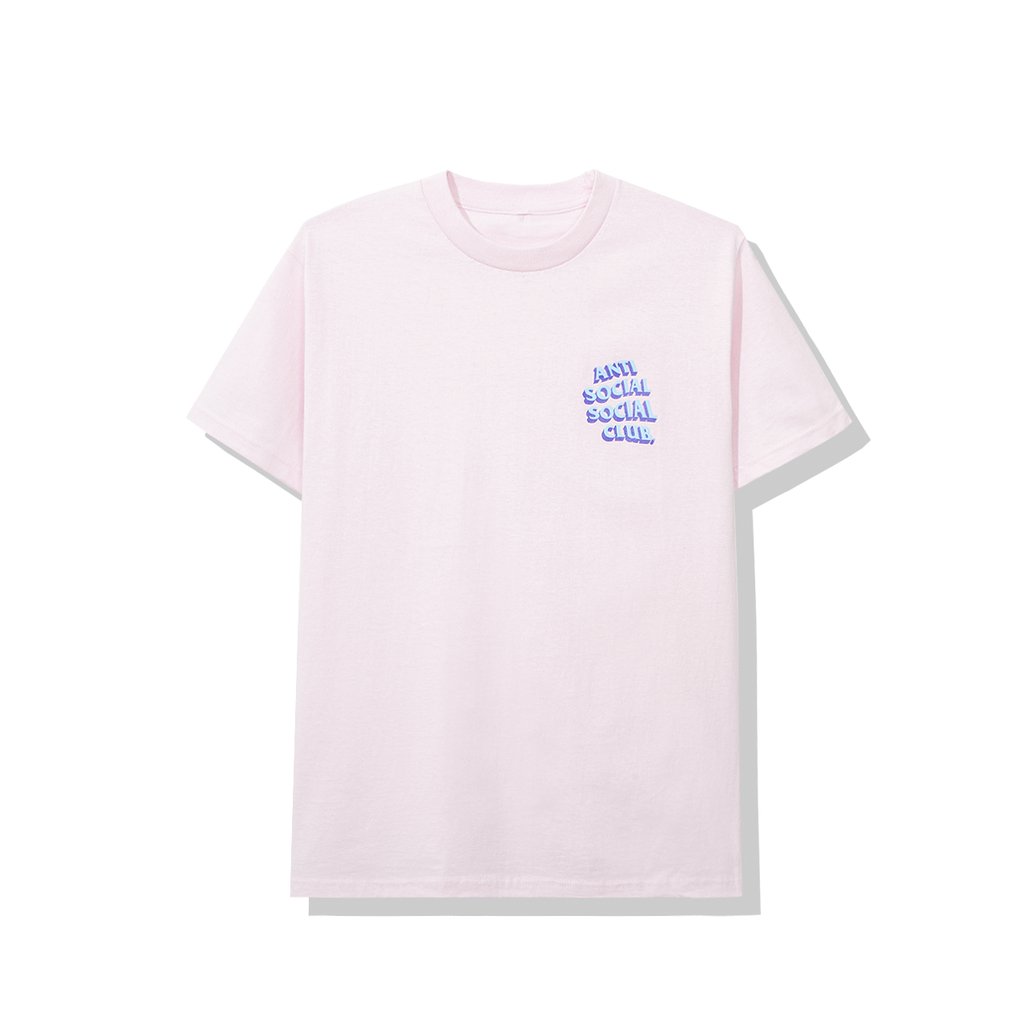 Anti Social Social Club Popcorn Tee Pink - Novelship