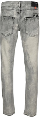 Off-White Slim Fit Denim Jeans Dark Grey/Washed Black Order Off-White Slim Fit Denim Jeans Dark Grey/Washed Black