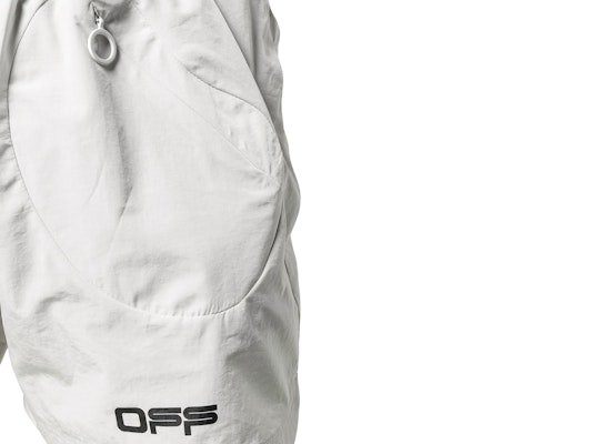 Off-White Track Shorts Light Grey/Black Order Off-White Track Shorts Light Grey/Black