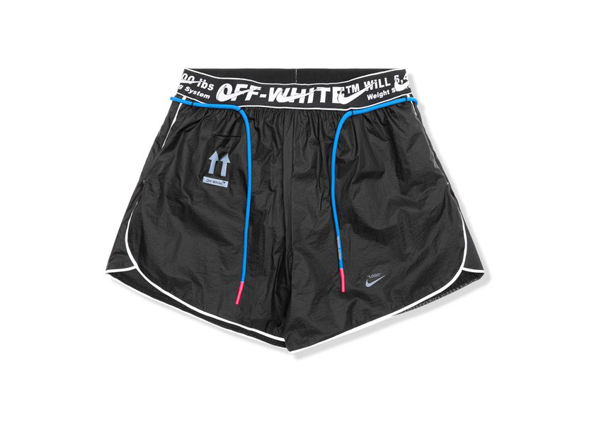 Off white best sale nike shorts black