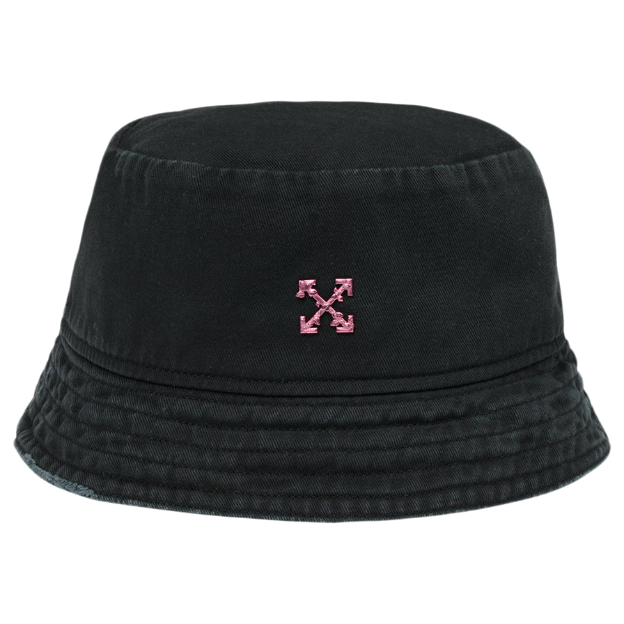 Off White Metal Arrows Bucket Hat Black Fuchsia Novelship