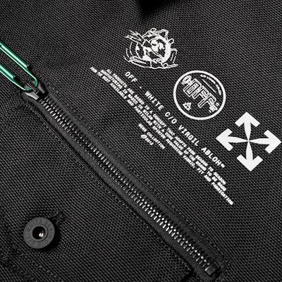 Off-White Universal Key Denim Jacket Black/White Order Off-White Universal Key Denim Jacket Black/White