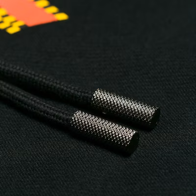 Off-White Cropped Graphic Logo Print Hoodie Black/Multicolor Lookbook Off-White Cropped Graphic Logo Print Hoodie Black/Multicolor