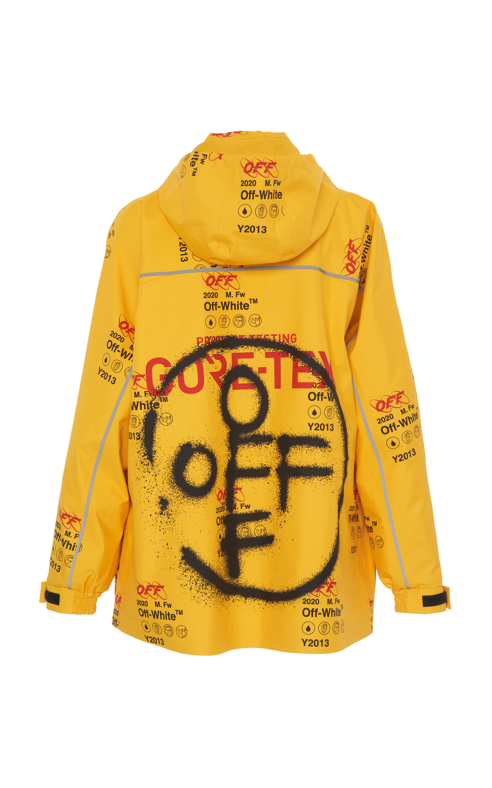 Off‑White Gore‑Tex Ski Jacket Yellow/Black/Red - Novelship