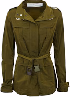 Off-White Military Field Jacket Olive Green/White Off-White Military Field Jacket Olive Green/White