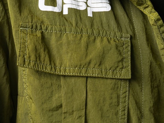 Off-White Military Field Jacket Olive Green/White Lookbook Off-White Military Field Jacket Olive Green/White