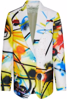 Off-White Futura Tomboy Blazer Jacket Multicolor Off-White Futura Tomboy Blazer Jacket Multicolor