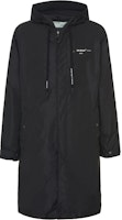 Off-White Unfinished Raincoat Black Off-White Unfinished Raincoat Black