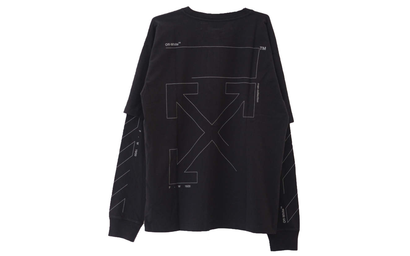 Buy Off-White Diag Unfinished T-Shirt Black/Silver - Novelship