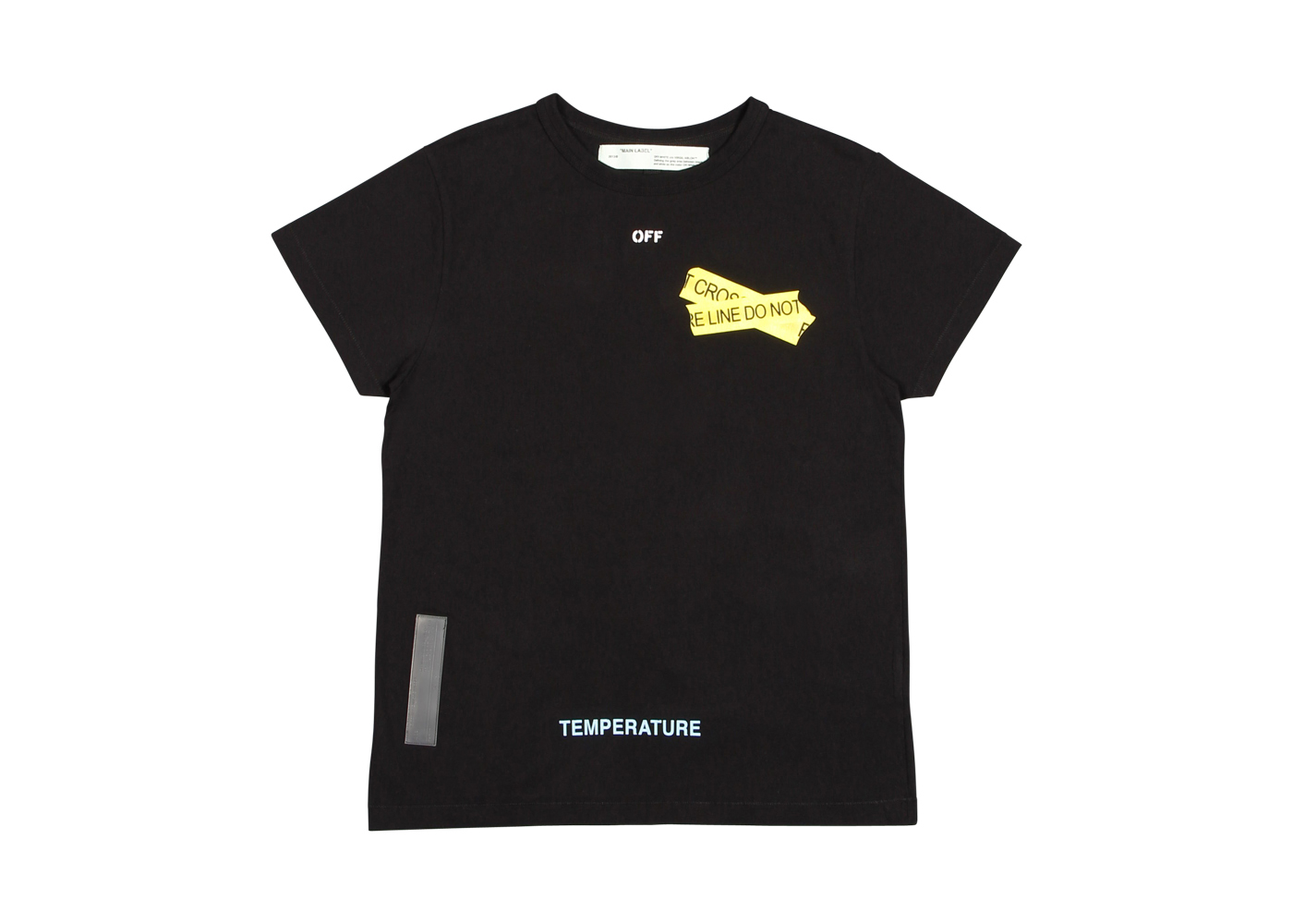 Off white shop firetape tee white