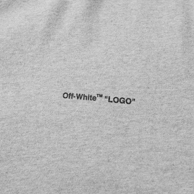 Off-White Slim Fit Logo T-Shirt Grey/Black Order Off-White Slim Fit Logo T-Shirt Grey/Black