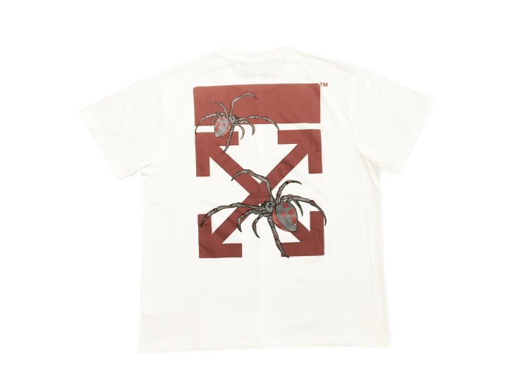 Off-White Oversized Fit Arachno Arrows T-Shirt White - OMAA038S201850010124  - Novelship