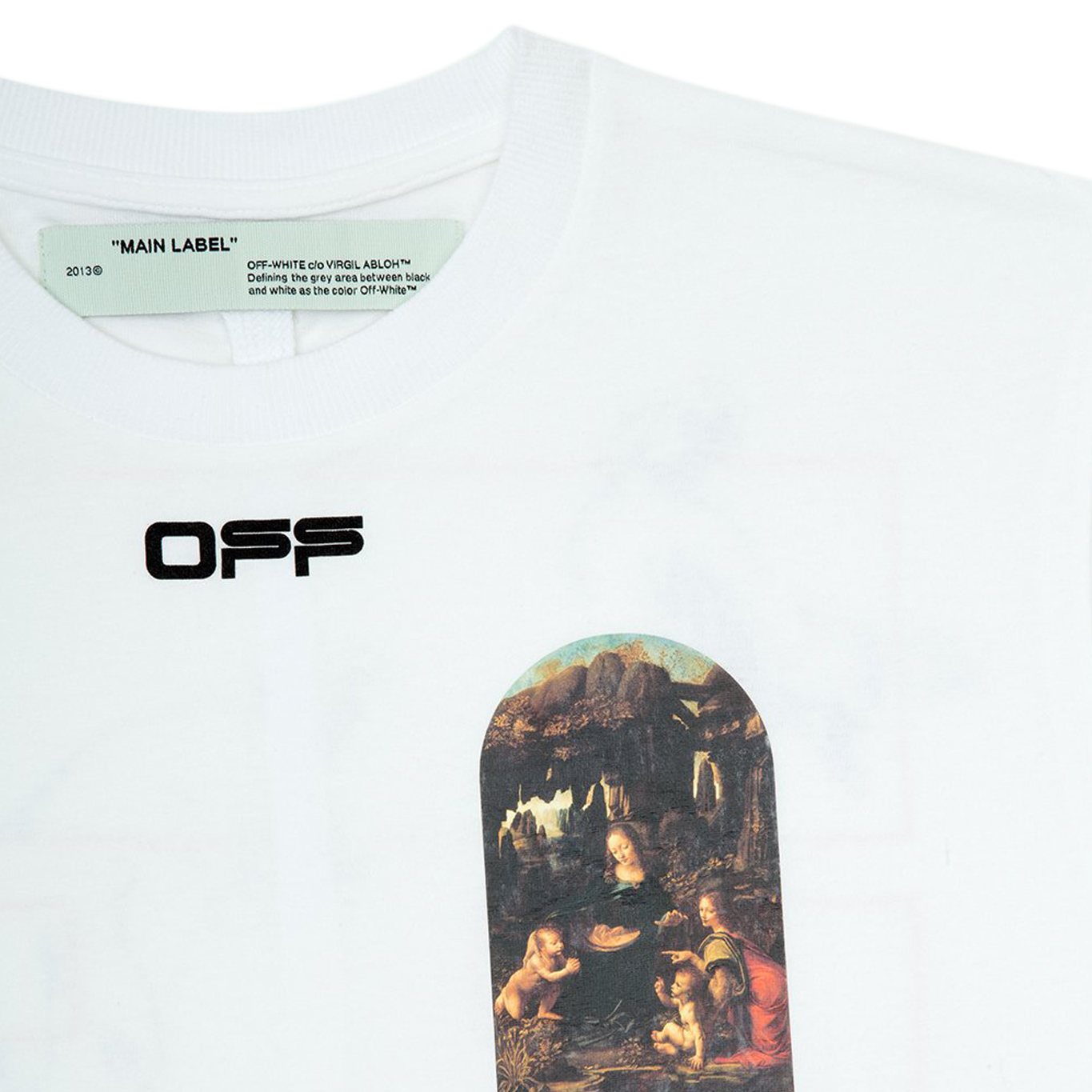 Off white store t shirt louvre