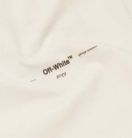 Off‑White Dondi White Print T‑shirt Mutlicolor - Novelship