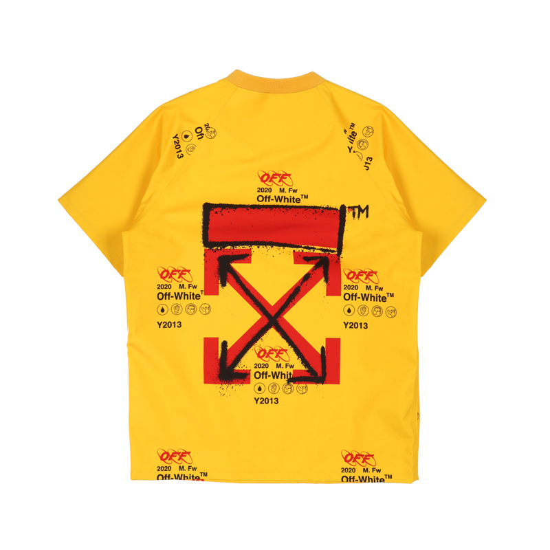 Off-white Goretex T-shirt yellow