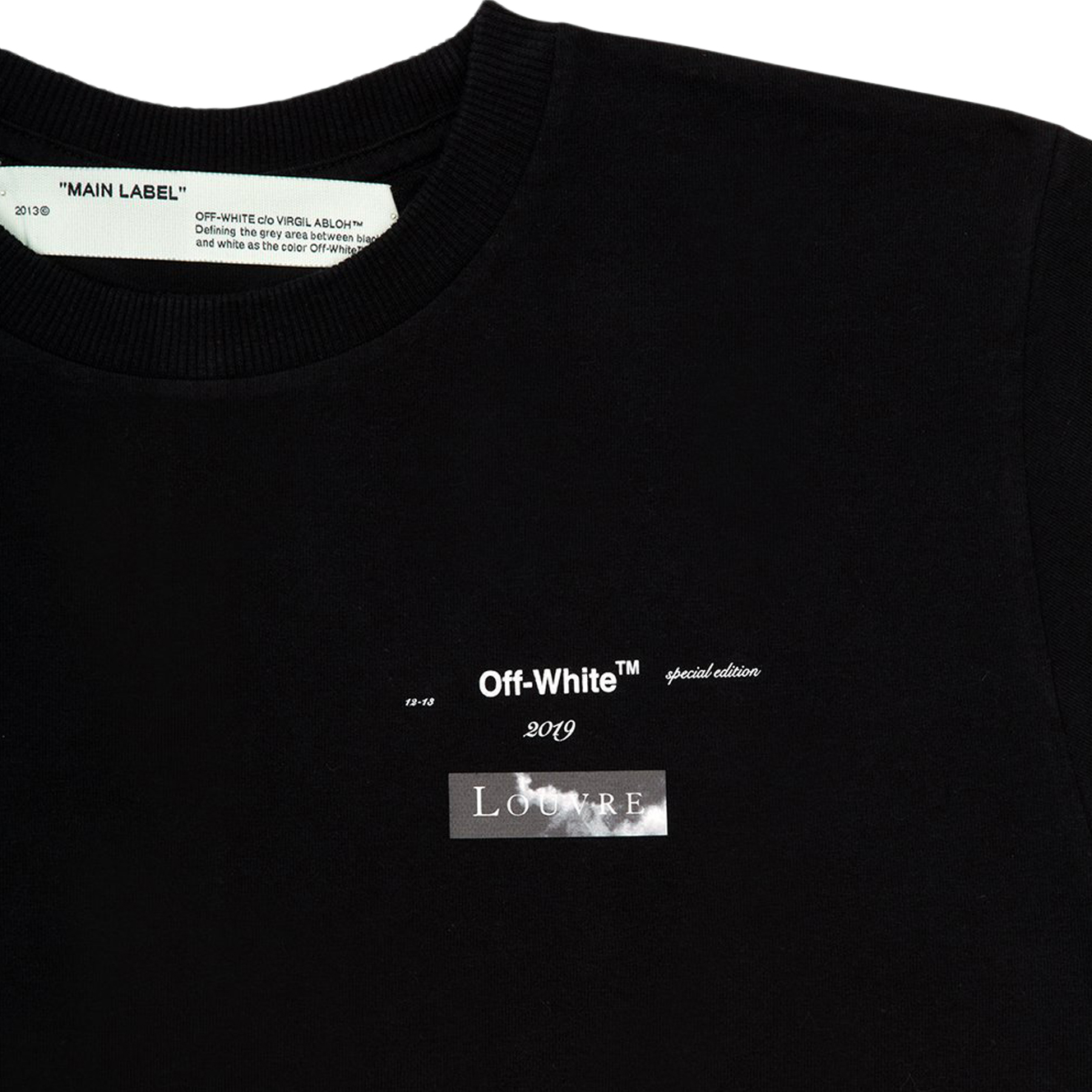 Off white main label hotsell t shirt