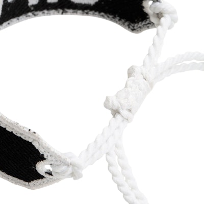 Off-White Knot Bracelet Black/White Order Off-White Knot Bracelet Black/White