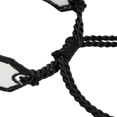 Off-White Knot Bracelet White/Black Order Off-White Knot Bracelet White/Black