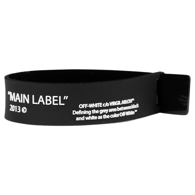 Off‑White Label Bracelet Black/White - Novelship