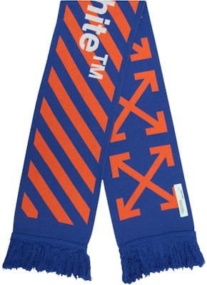 Off-White Arrows Scarf Orange/Blue Order Off-White Arrows Scarf Orange/Blue