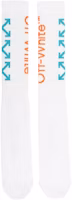 Off-White Arrow Socks White/Orange/Blue Off-White Arrow Socks White/Orange/Blue