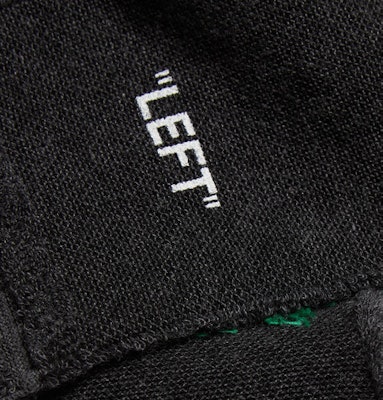 Off-White Logo Intarsia Stretch Socks (SS19) Charcoal/Green/White Lookbook Off-White Logo Intarsia Stretch Socks (SS19) Charcoal/Green/White