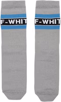 Off-White Anthtracite Industrial Socks (SS19) Grey/Black Off-White Anthtracite Industrial Socks (SS19) Grey/Black