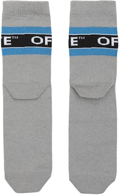 Off-White Anthtracite Industrial Socks (SS19) Grey/Black Order Off-White Anthtracite Industrial Socks (SS19) Grey/Black