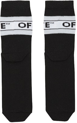 Off-White Industrial Socks (SS19) Black Order Off-White Industrial Socks (SS19) Black