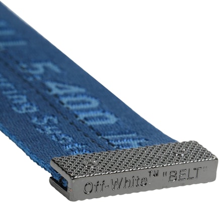 Off-White Industrial Belt Blue/Blue Lookbook Off-White Industrial Belt Blue/Blue