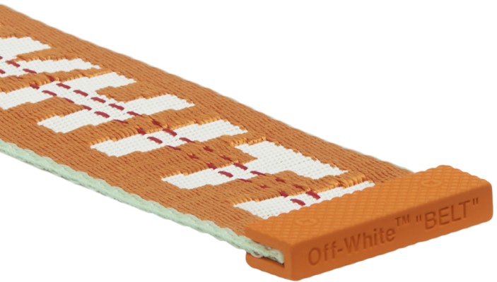 Off-White Industrial Belt (SS19) Orange/White Lookbook Off-White Industrial Belt (SS19) Orange/White