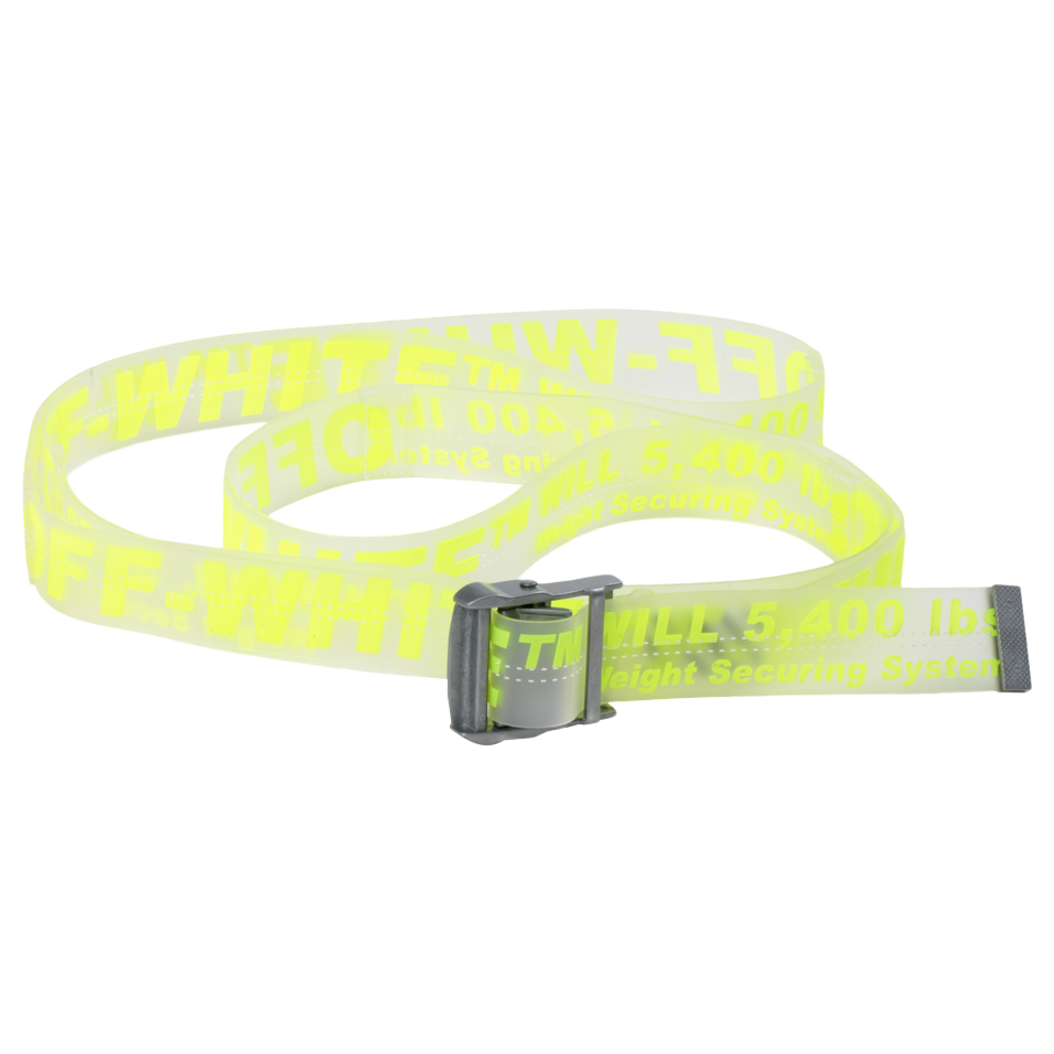 Off white outlet rubber belt