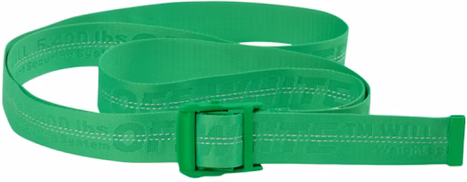 Off-White Industrial Belt (SS19) Brilliant Green Off-White Industrial Belt (SS19) Brilliant Green