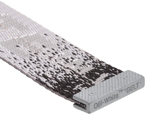 Off-White Gradient Industrial Belt Grey/Black Lookbook Off-White Gradient Industrial Belt Grey/Black