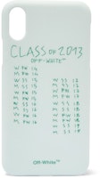 Off-White Class of 2013' Printed IPhone X Case (SS19) Mint Green Off-White Class of 2013' Printed IPhone X Case (SS19) Mint Green