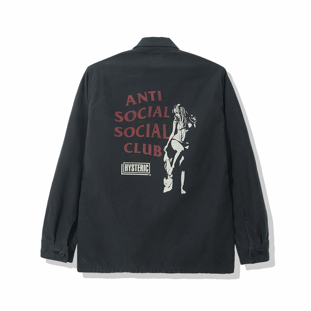 Anti Social Social Club x Hysteric Glamour BDU Black - Novelship