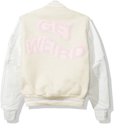 Anti Social Social Club Golden Bear Jacket (FW19) White/Cream - Novelship