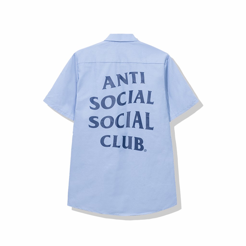 Anti social social club light clearance blue